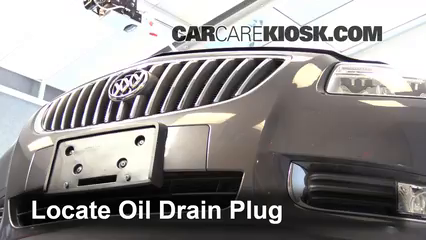 2011 Buick Regal CXL 2.0L 4 Cyl. Turbo FlexFuel Huile Changer l'huile et le filtre à huile